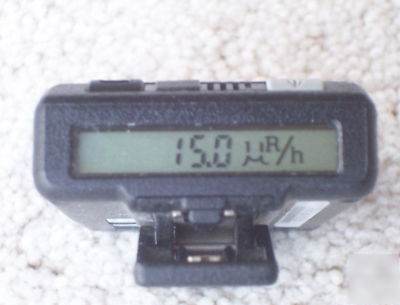 Saic pd-10I radiation detector, dosimeter: ludlum 