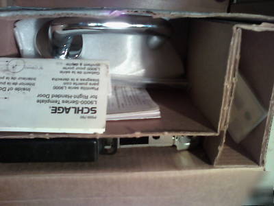 Schlage L9000 series passage lock for right handed door