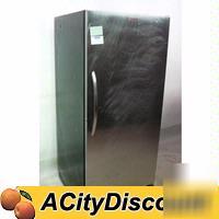 Used frigidaire kitchen single door reach in freezer