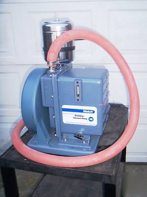 Welch 1405 duoseal belt-driven vacuum pump lab