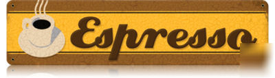  great to hang espresso coffee shop metal sign V183