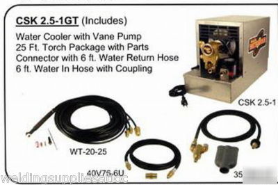 Weldtec tig cooler kit for lincoln CSK2.5-1GT