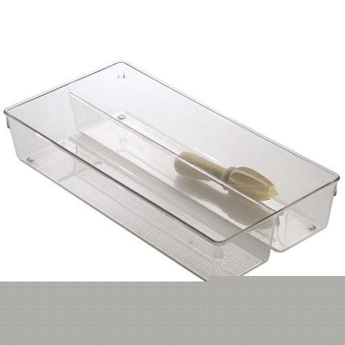 Linus double drawer organizer 8 x 16 x 3