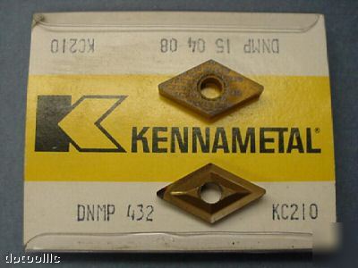 5PCS dnmp- 432 KC210 kennametal turning insert