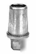 Foot zinc, f/ 1-1/4'' pipe rd - 119-1049