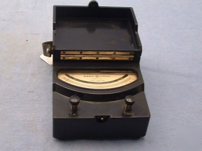 General electric ge 8DP9VAHI dc voltmeter