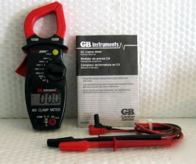 Lockjaw ac clamp meter gcm-600 by gardner bender