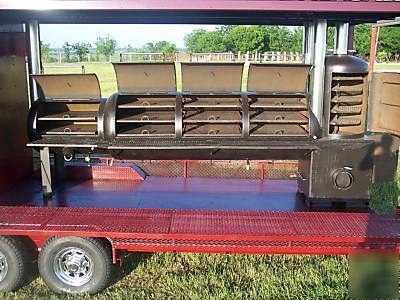 New bbq concession trailer pit, kitchen, smoker, grill