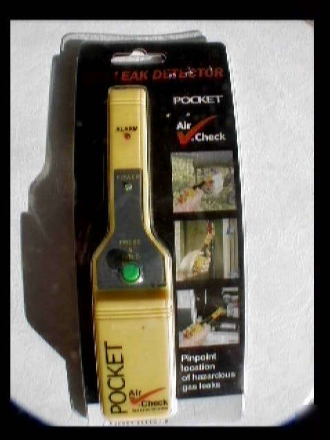 New pocket natural/propane gas leak detector--free ship