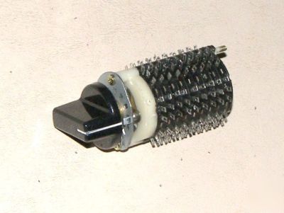 2 position rotary switch multi-pole low voltage w/knob