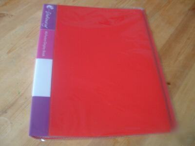 40 pocket display book -projects/samples/photos/recipes