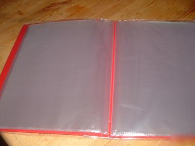 40 pocket display book -projects/samples/photos/recipes