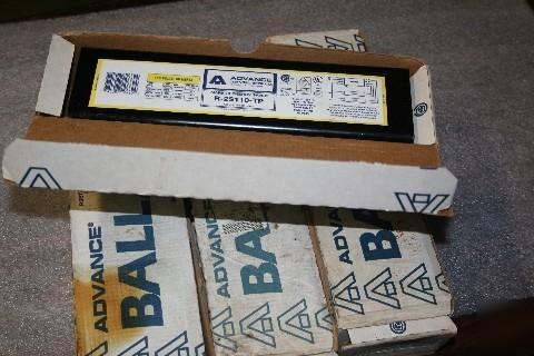 Advance rl-2SP20-tp rapid start ballast lot of two 
