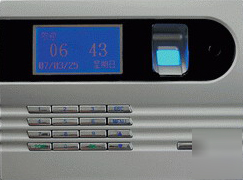Biometric time clock and access control - J10