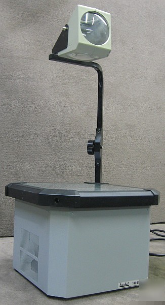 Buhl model 140-14 classroom overhead projector no bulb