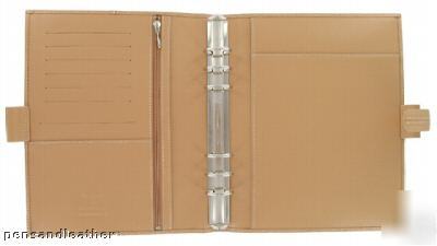 Filofax classic cross leather A5 organizer diary pink