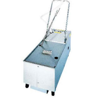 Frymaster PF50R fryer filter, mobile, 50 lb fat capacit
