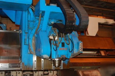 Marwin 6-axis cnc traveling gantry bridge mill