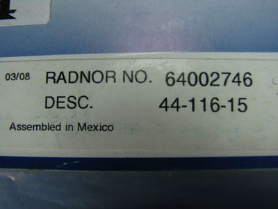 New radnor mig wire conduit gmaw 16' 474W