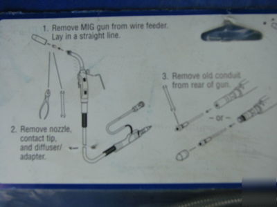 New radnor mig wire conduit gmaw 16' 474W