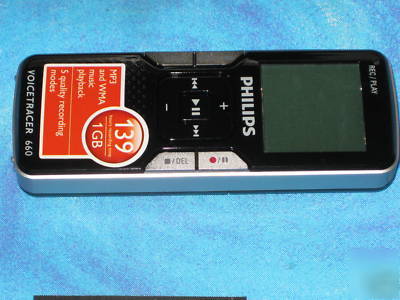 Philips 660 digital voice tracer recorder (LFH660) 1GB
