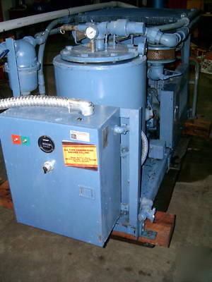 Quincy rotary screw compressor - 30HP - 342 hours 