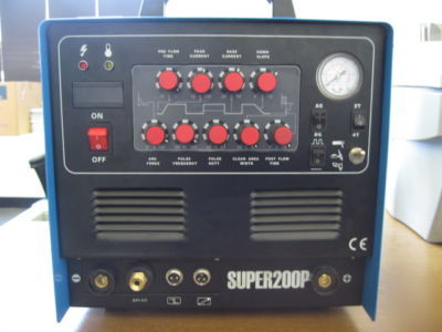 SUPER200P ac/dc tig arc aluminum pulse welder & cutter