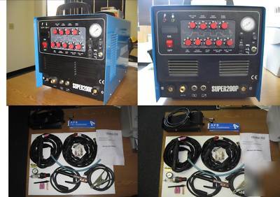 SUPER200P ac/dc tig arc aluminum pulse welder & cutter