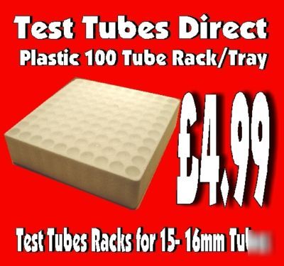 Test tube rack 100X16MM tube capacity,lightweight
