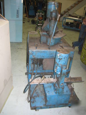 Whitney coper notcher bender w/ angle shear