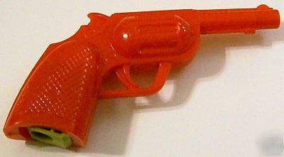 1950's sterling plastic toy gun pistol pencil sharpener