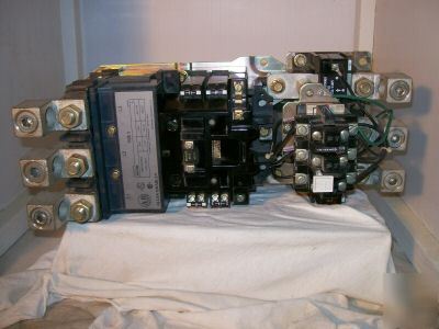 Allen bradley 200 h.p. 460/575 vac size 5 motor starter