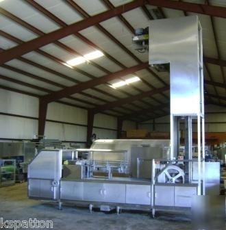 Bevco 610 lowerator gripper rinser / bottle rinser