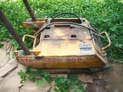 Case av 600 vibrating compactor tamper base - no motor