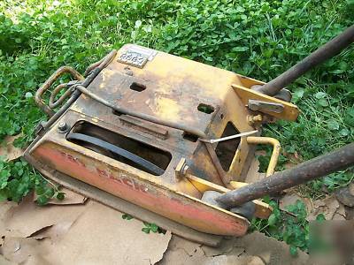 Case av 600 vibrating compactor tamper base - no motor