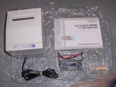 Citizen IDP3550F-40PF 120V cw white parallel printer