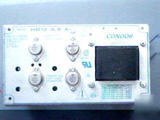 Condor model HD12 v dc 6.8A power supply 100-240 input