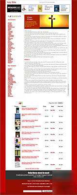 Holy bible turn key website online business for sale