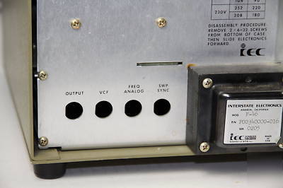 Iec interstate F46 high volt am-fm function genrerator