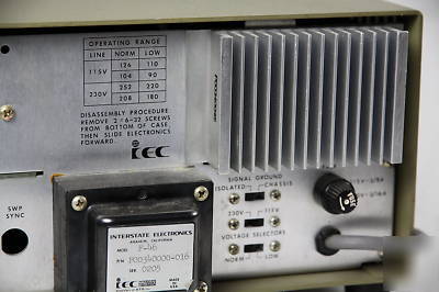 Iec interstate F46 high volt am-fm function genrerator