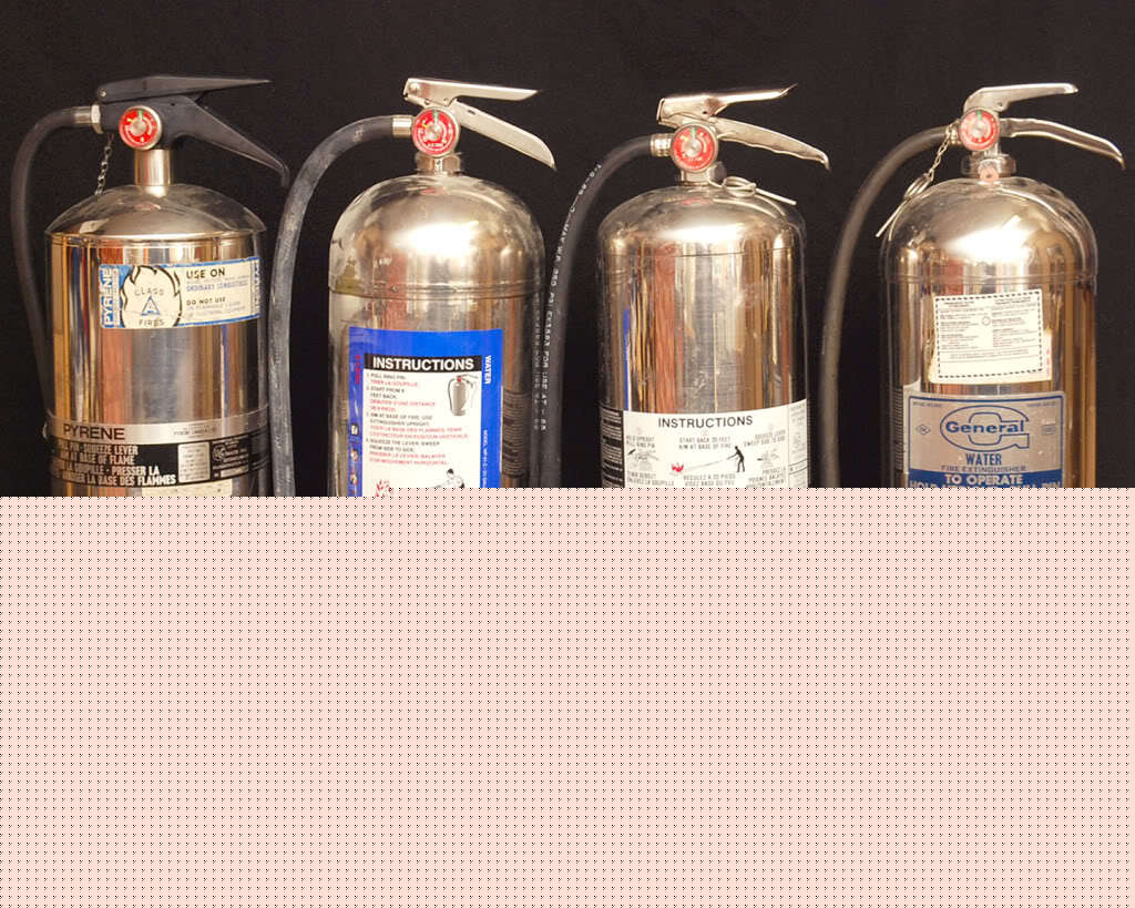 Lot 4 class a pressurized water fire extinguishers apw