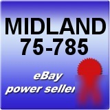 Midland 75-785 40 channel hand held cb trans 7 watt 4