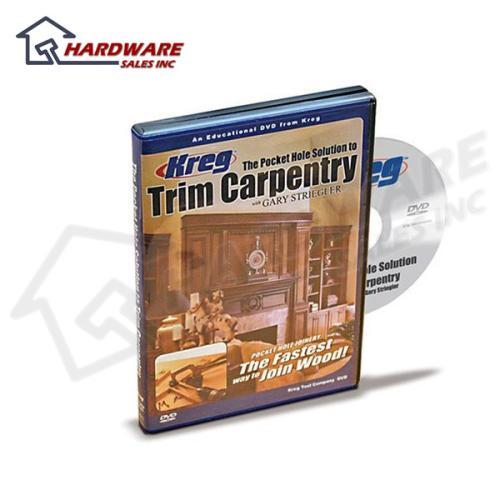 New kreg V07-dvd pocket hole solution to trim carpentry 