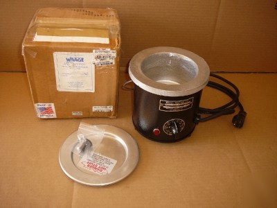 New waage melting pot round dip coating pot 600 watt