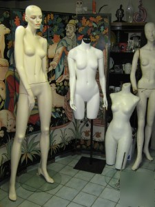 Older full body female mannequin slavitza