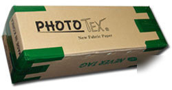 Photo tex solvent printable adhesive fabric 42