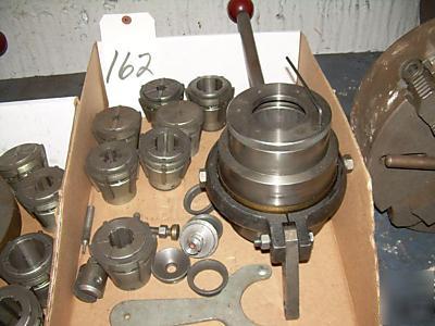 Pratt burnerd quick change lathe chuck collet closer