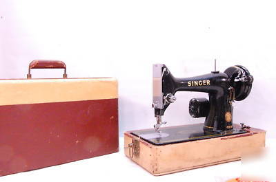 Singer heavy duty industrial strength sewing machine 