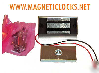 Small mini electric magnetic lock locks 80LB hf w/delay