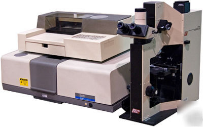 Spectra tech ir-plan microscope w/ftir spectrometer